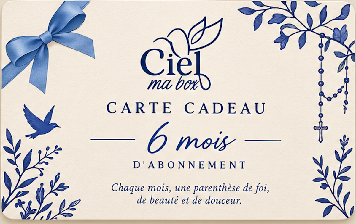 Carte cadeau 6 Mois