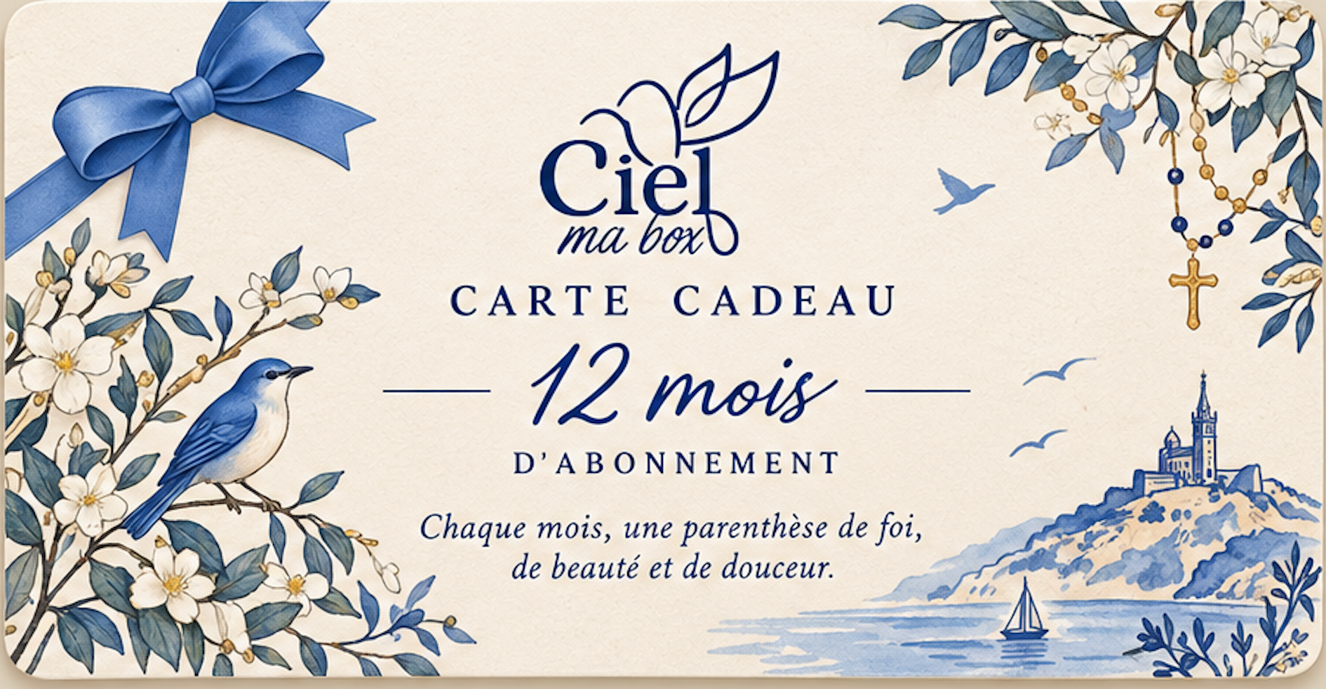 Carte cadeau 12 mois