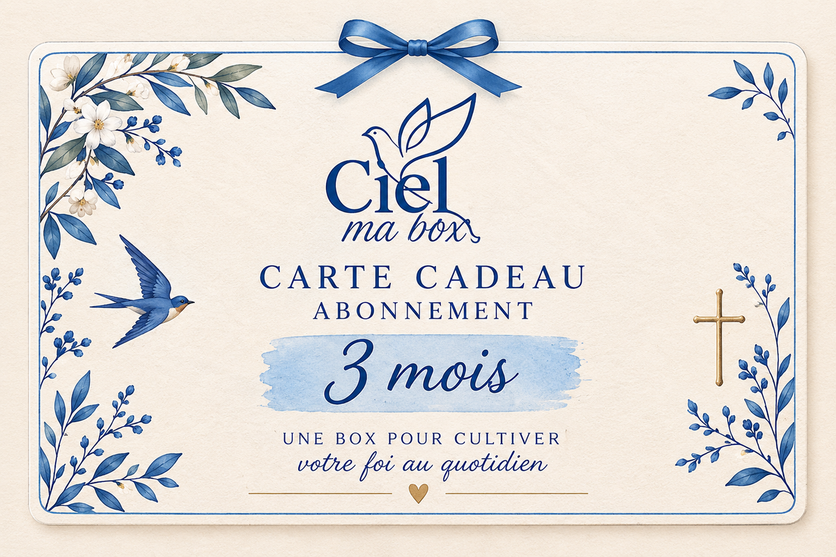 Carte cadeau 3 mois